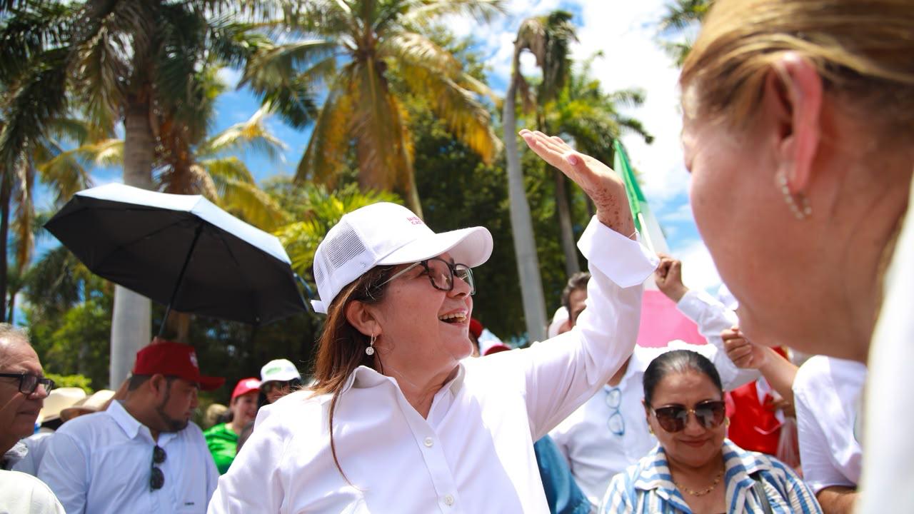 Lee más sobre el artículo «Desde la Cuarta Transformación seguiremos por el camino de la defensa de la soberanía nacional”: Imelda Castro