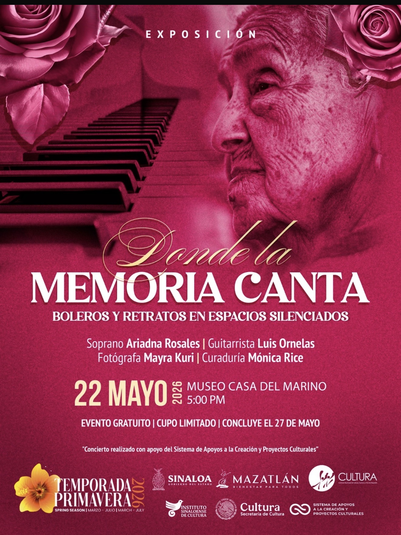Lee más sobre el artículo Asista a la exposición “Donde la memoria canta”