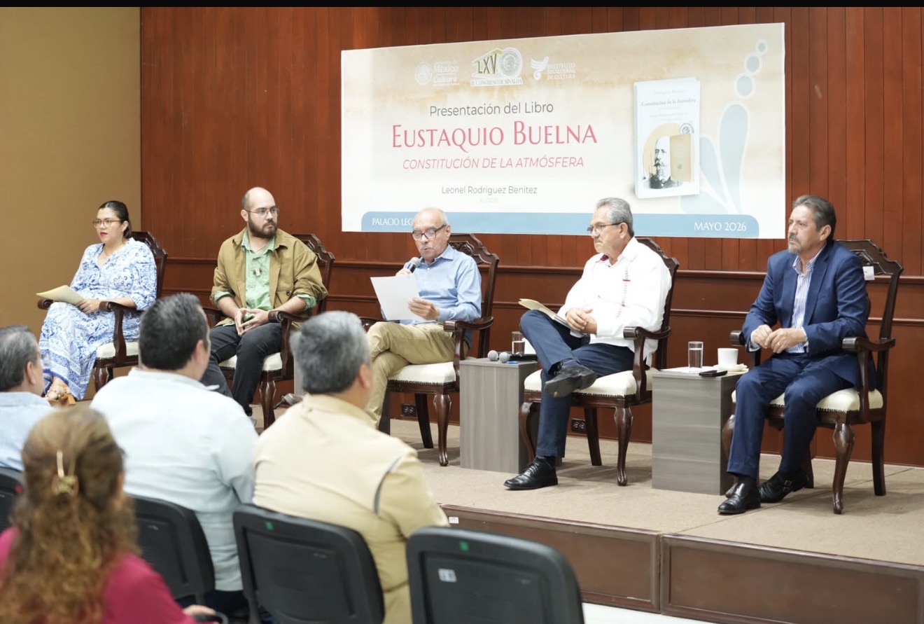 Lee más sobre el artículo Presenta Congreso de Sinaloa libro “Eustaquio Buelna. Constitución de la atmósfera”