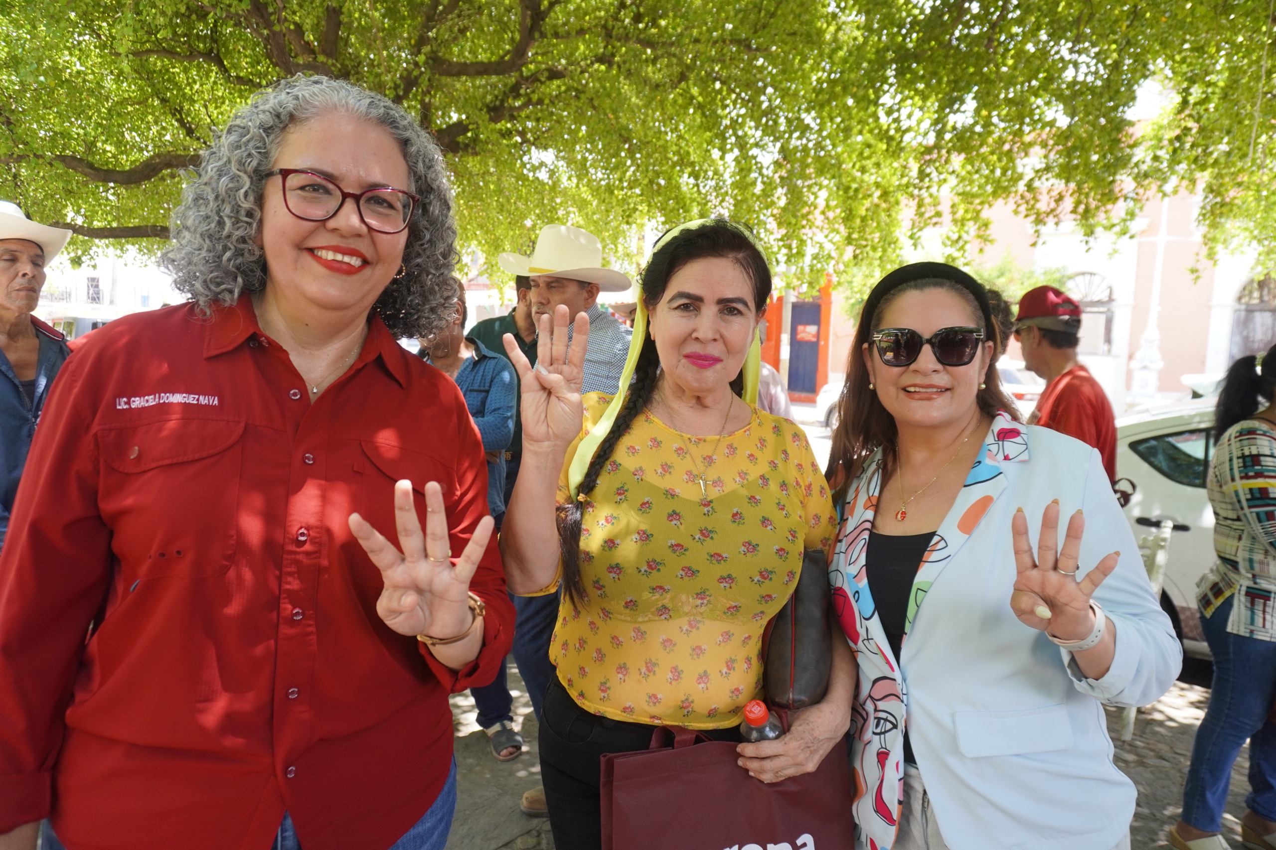 Graciela Domínguez Convoca en San Ignacio a Fortalecer la Soberanía.