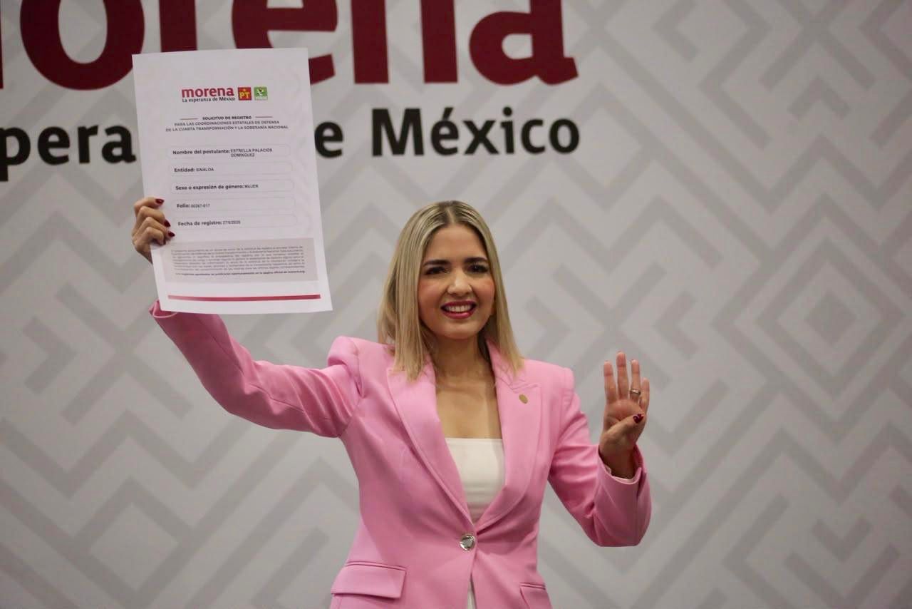 Estrella Palacios da Paso al Frente por la Transformación de Sinaloa