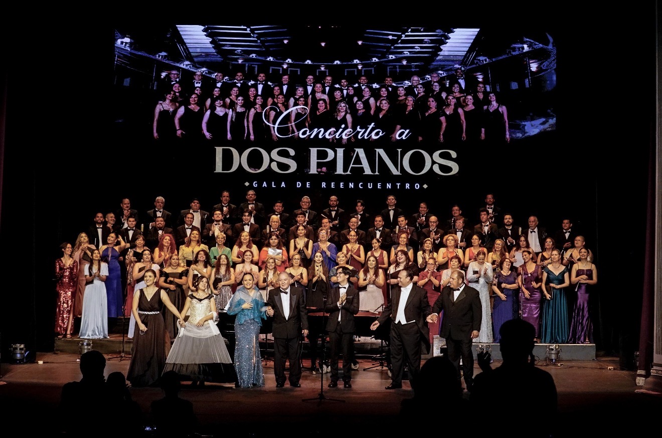 Gran noche de reencuentro operístico en Mazatlán durante el Concierto a dos Pianos
