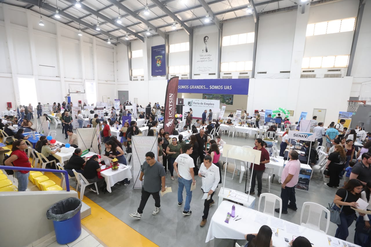 Llegó a Mazatlán la “Feria Nacional del Empleo” con oportunidades para el sur