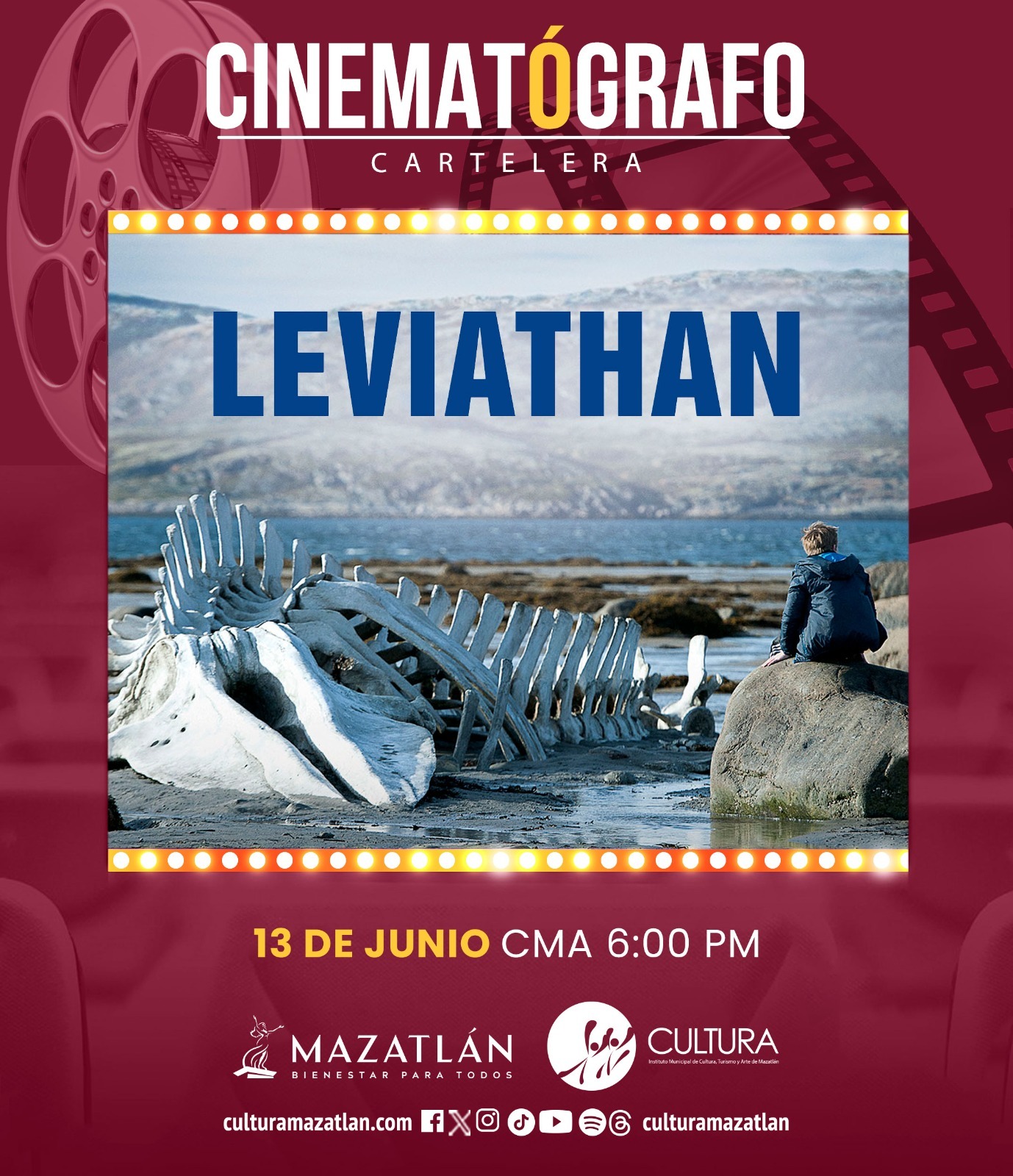 “Leviathan”, un clásico del cine ruso, se proyectará este sábado en el Cinematógrafo del CMA