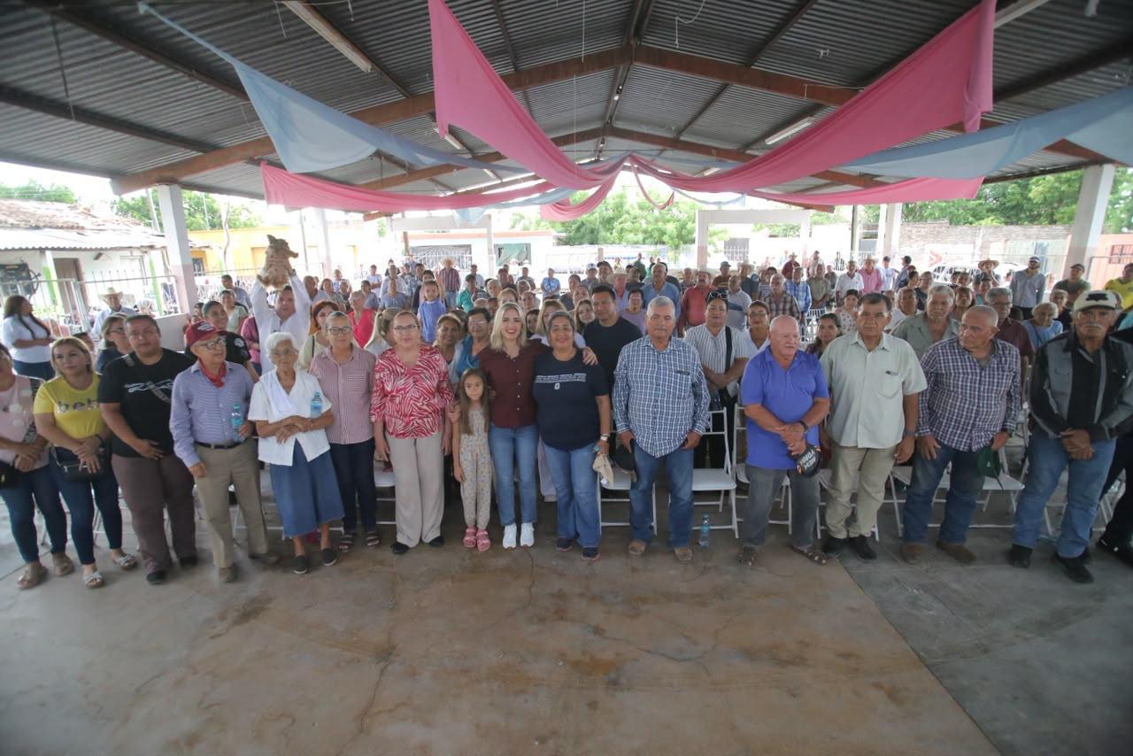 Desde Coyotitán, San Ignacio, Estrella Palacios llama a fortalecer la transformación en Sinaloa