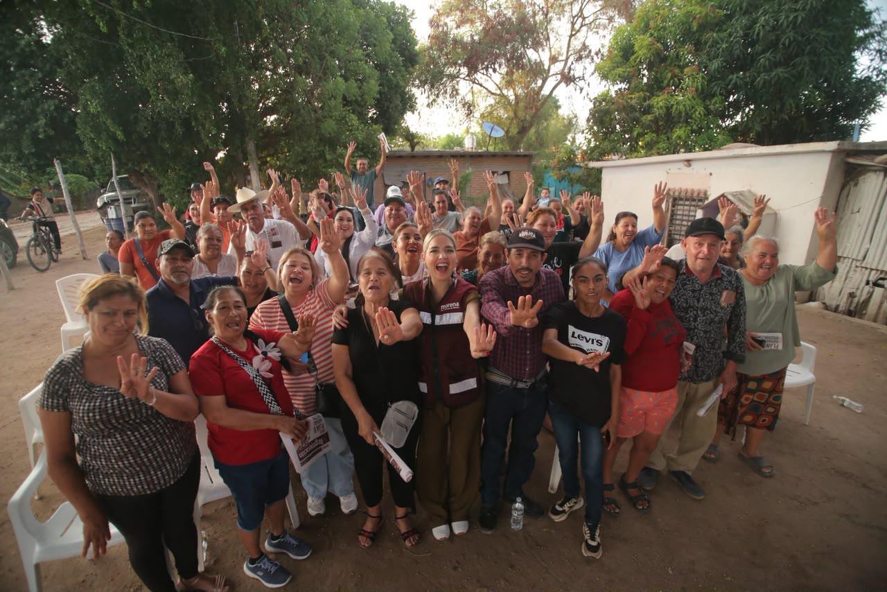 Con el pueblo y desde el territorio, Estrella Palacios fortalece la transformación