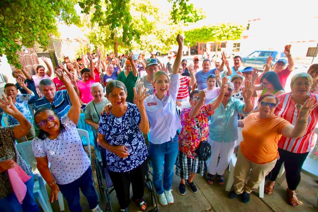 “La Cuarta Transformación ya cambió el rumbo de México y la vamos a defender”: Estrella Palacios