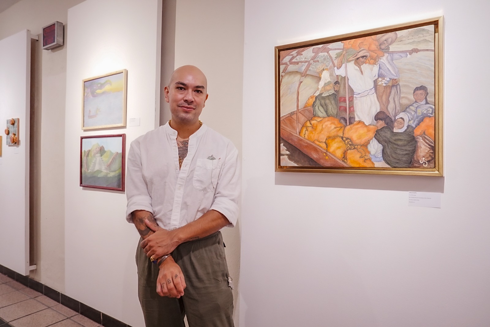 Julio César Serafín encuentra en el CMA la inspiración para transformar Mazatlán en Arte
