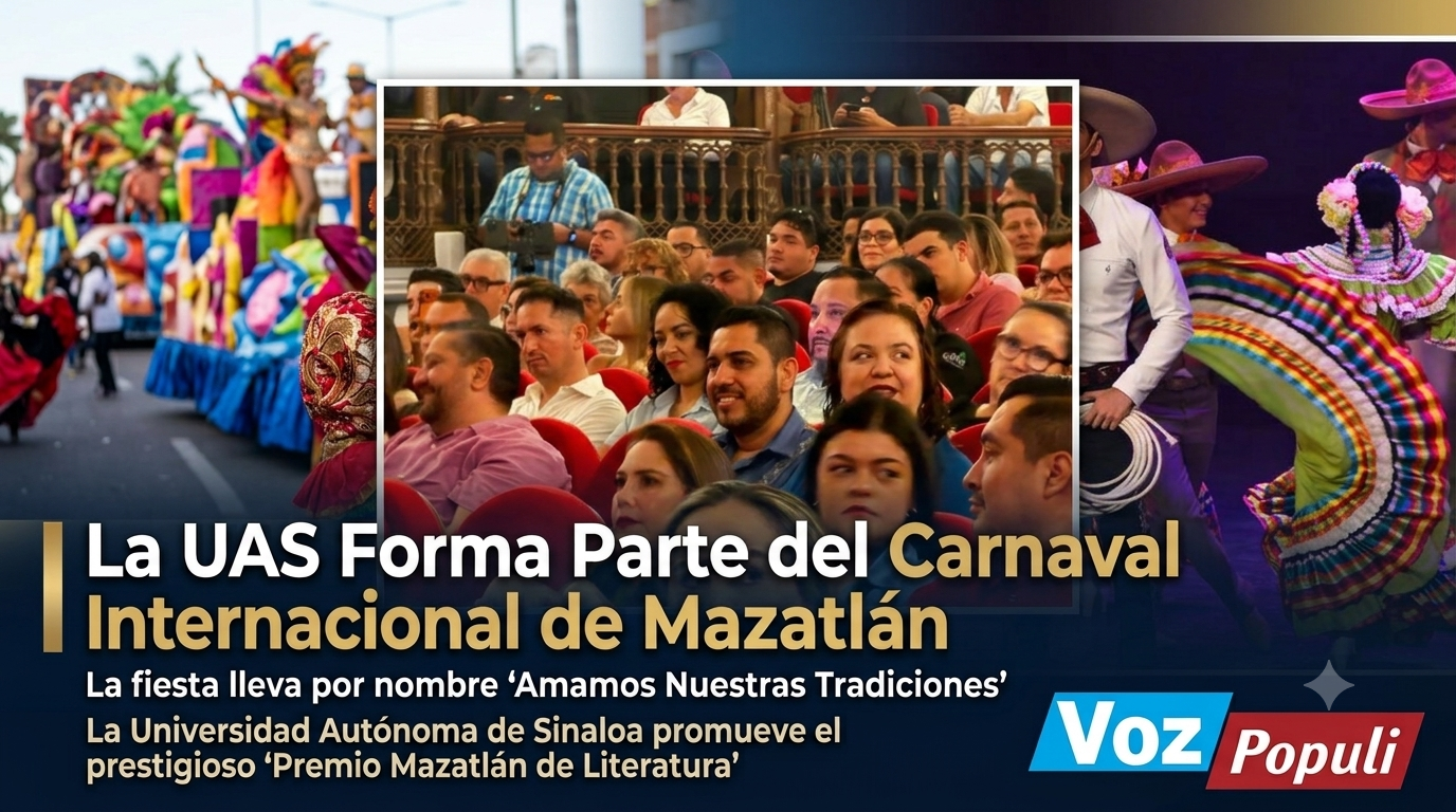 La UAS Forma Parte del Carnaval Internacional de Mazatlán
