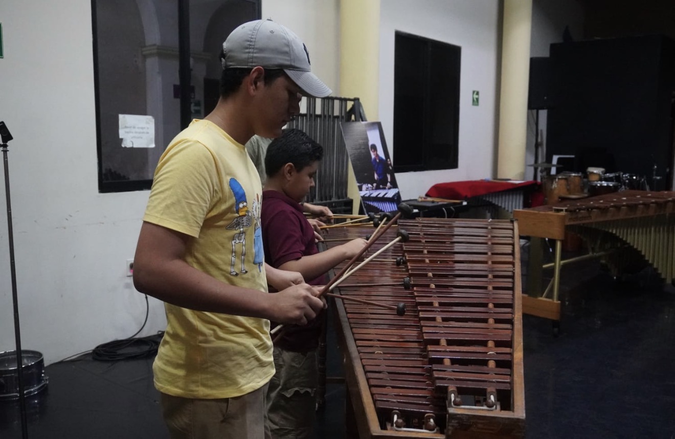 Al son de la marimba avanza el  Foro de Percusiones 2026 del CMA