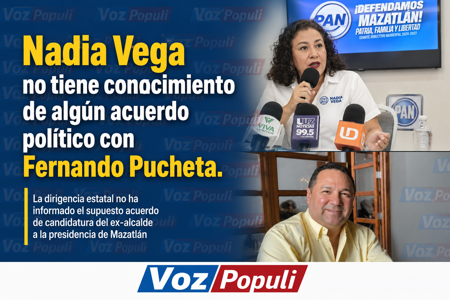 En el PAN de Mazatlán Desconocen si Fernando Pucheta será su Candidato