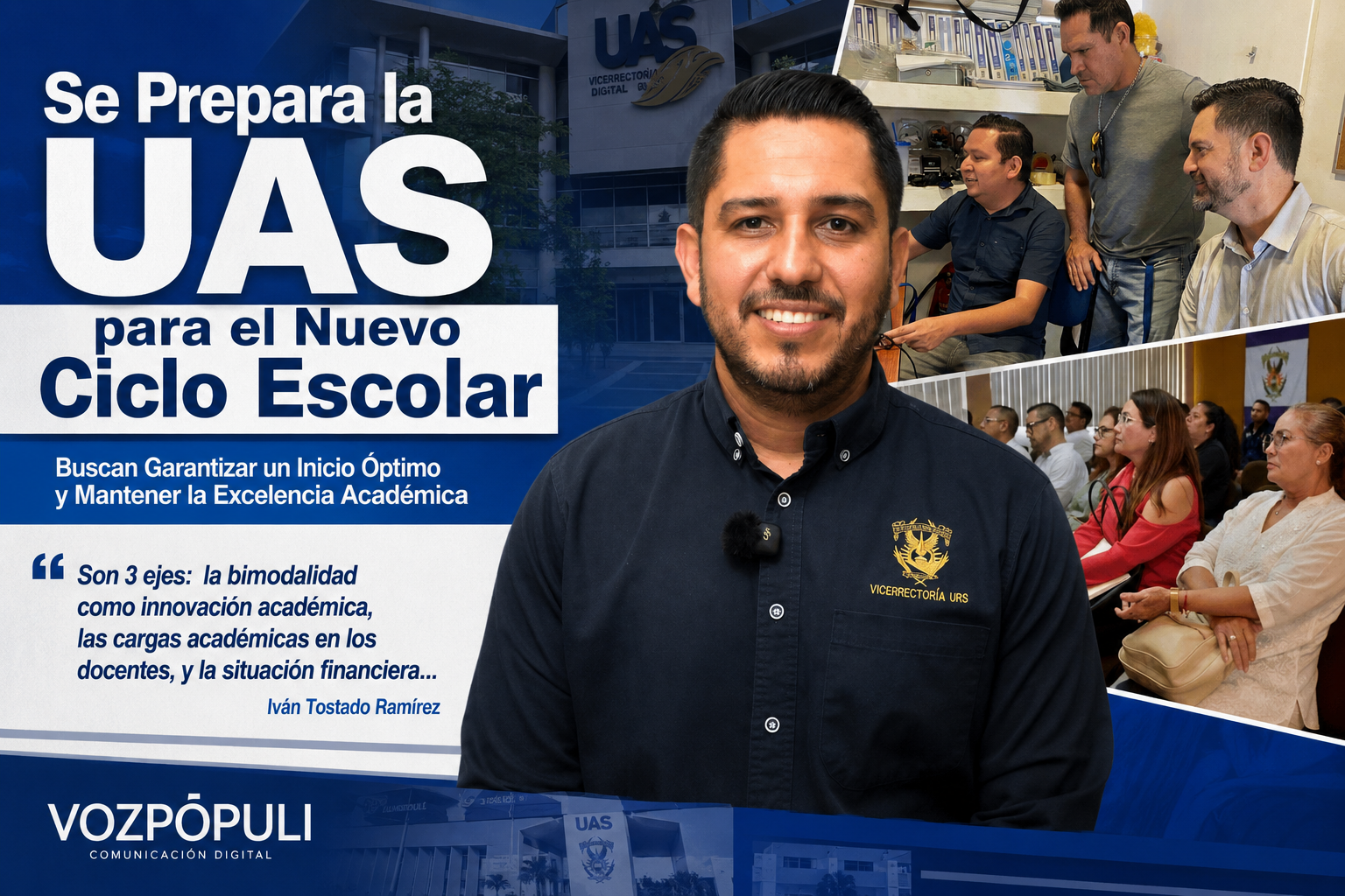 Se Prepara la UAS para el Nuevo  Ciclo Escolar