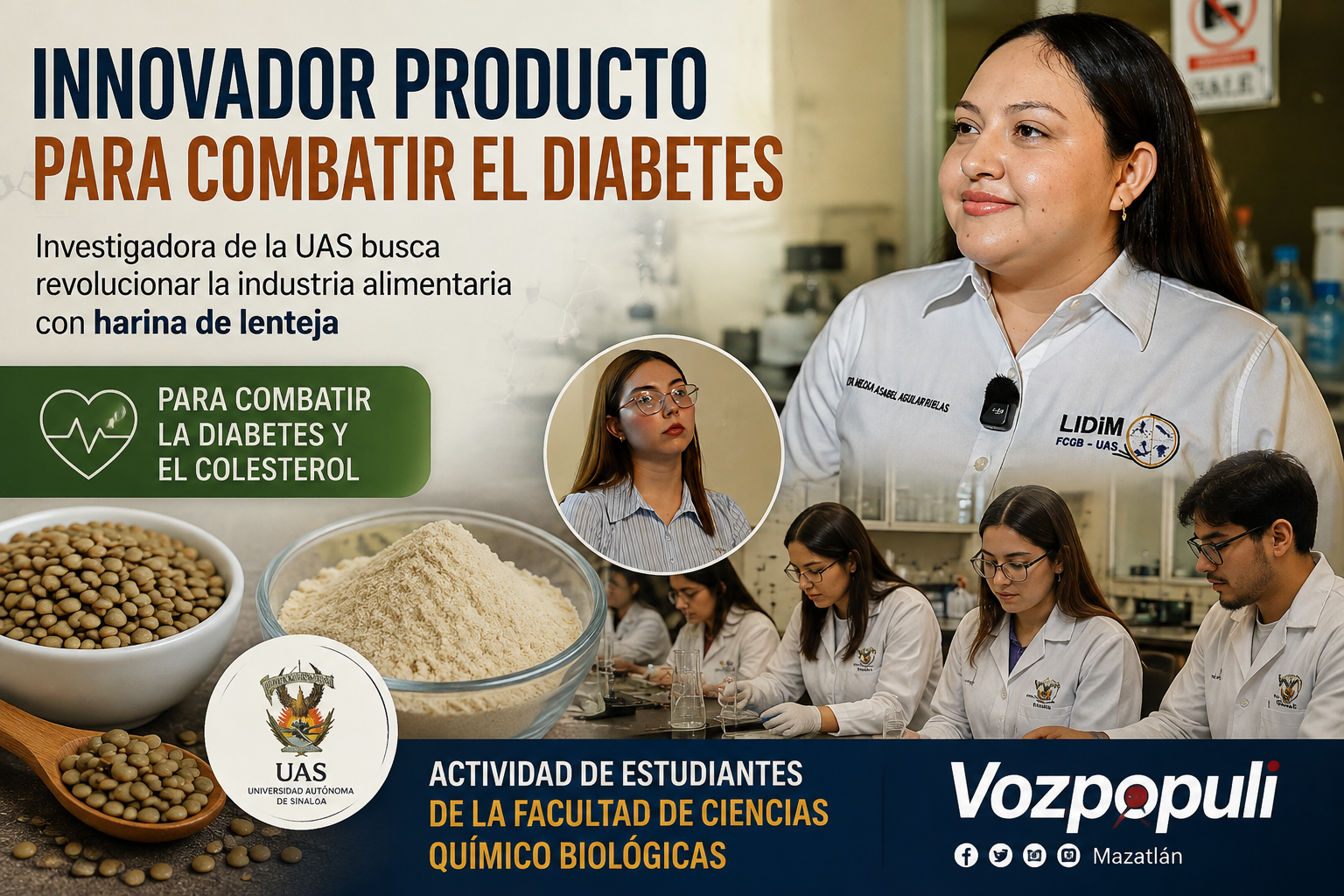 Innovador Producto para Combatir el Diabetes