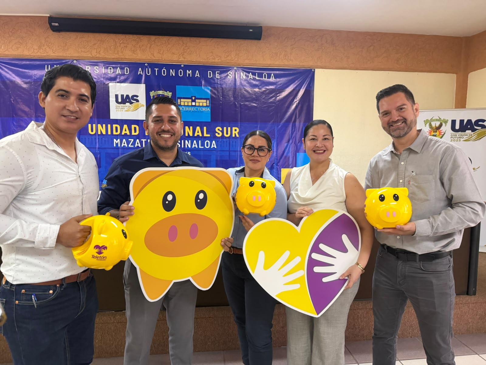 Inician Colecta Teletón en la UAS