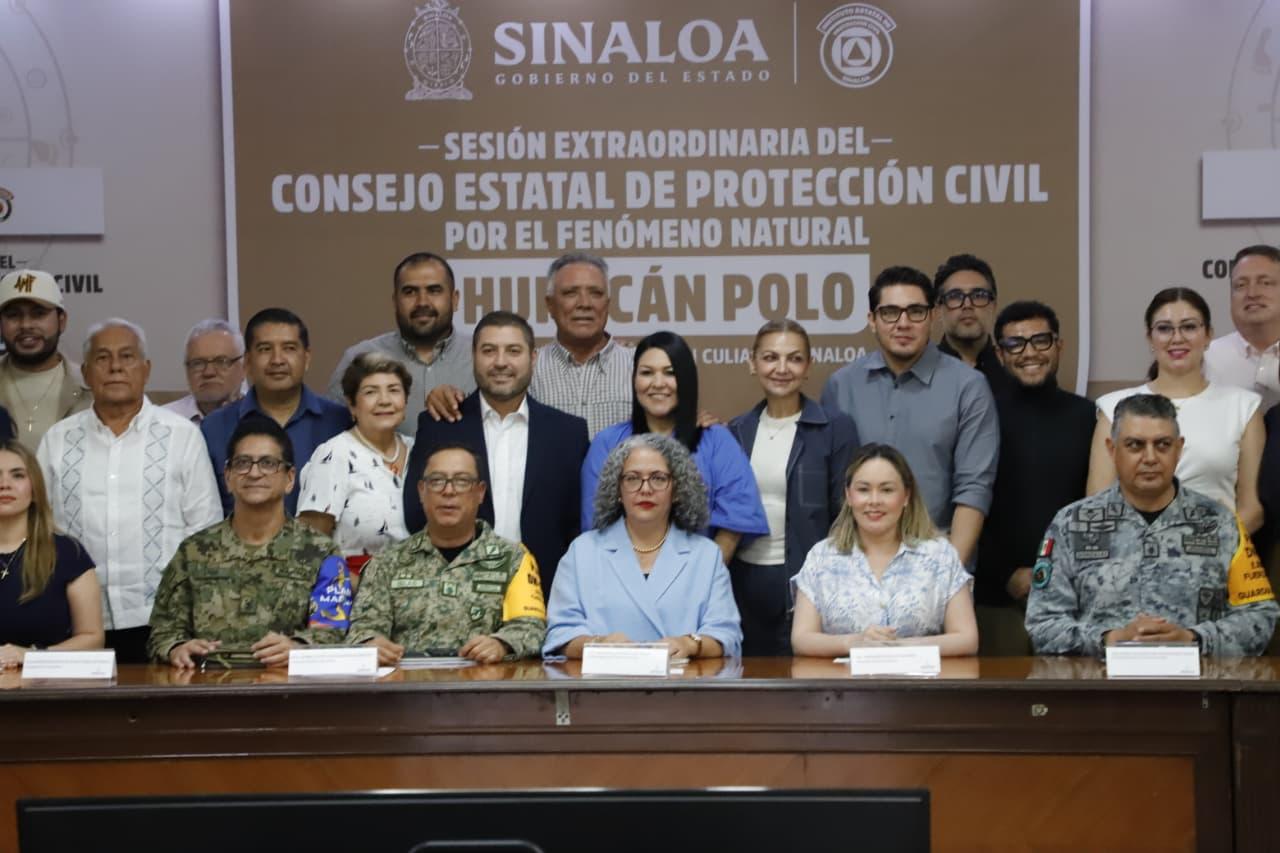 Sinaloa Preparado para Posibles Contingencias del «Huracán Polo»