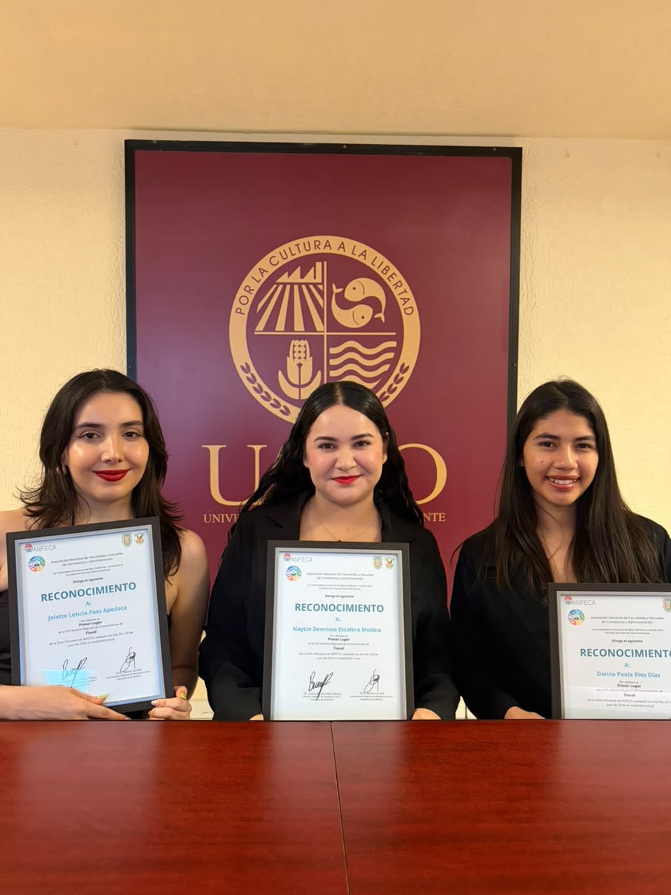 Estudiantes de la UAdeO Mazatlán Primer lugar de Conocimientos de ANFECA 2026