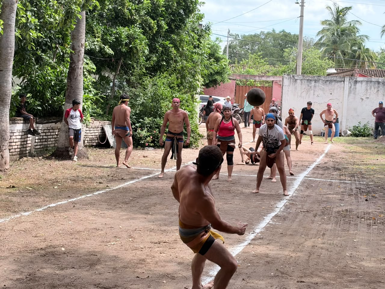 Reviven el Ancestral Juego de Ulama con Exhibición de Jugadores Locales
