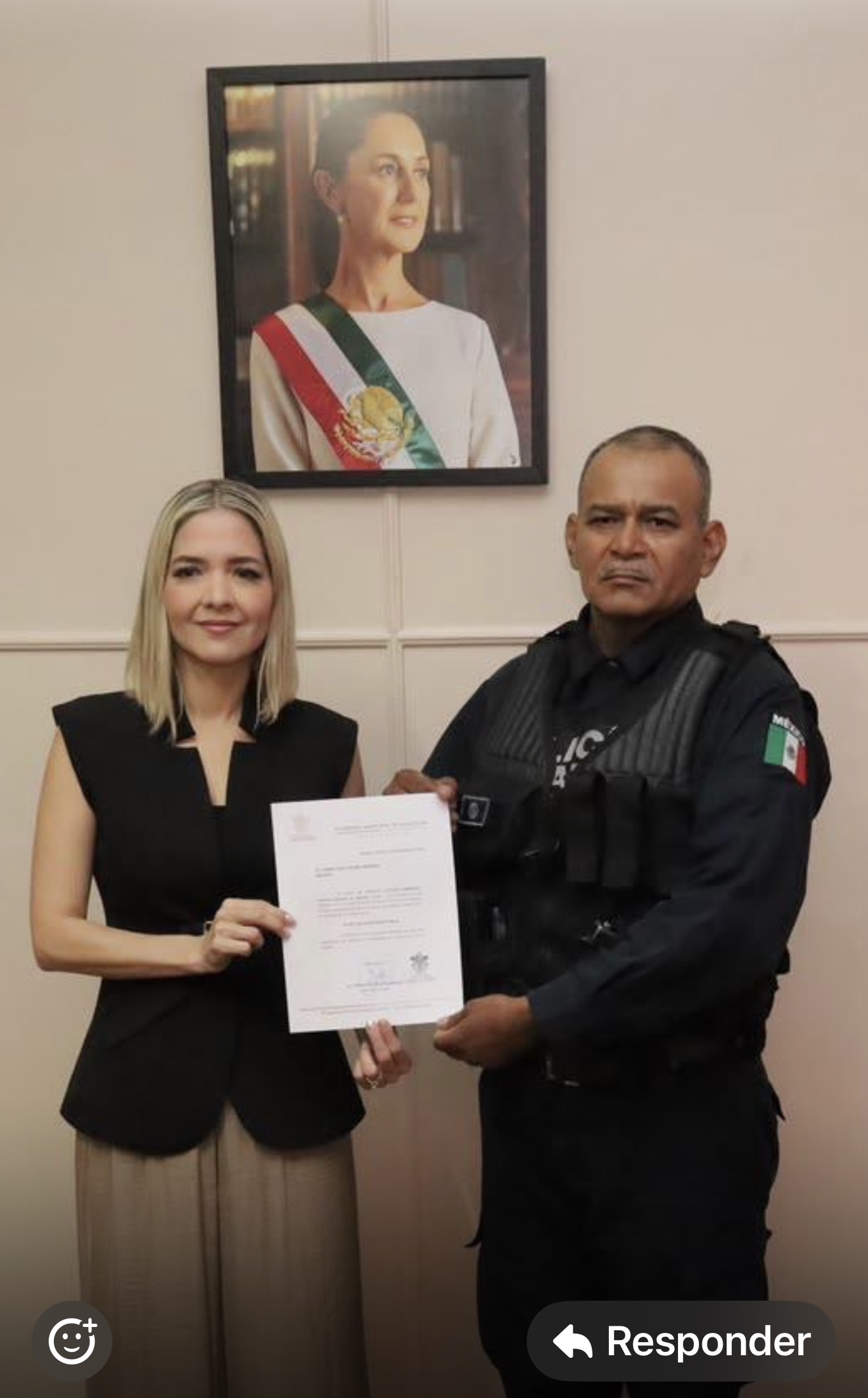 Cambio de mando en Secretaría de Seguridad Pública