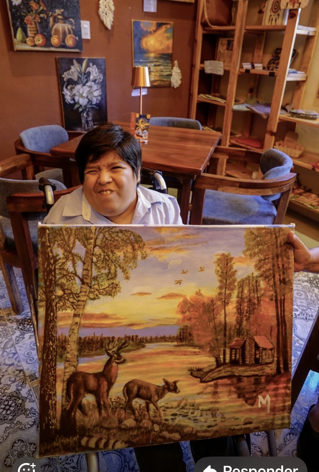 Un trazo de libertad: La historia de perseverancia y determinación de Martha Olivas Torres