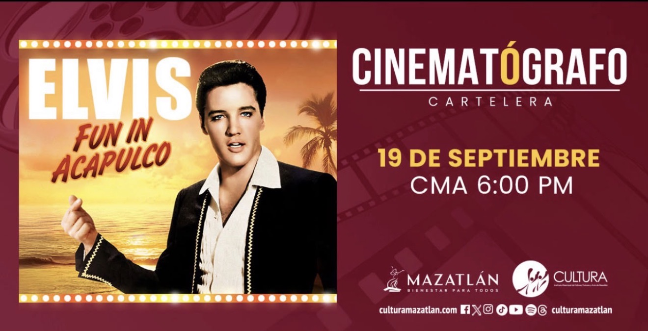 La magia de Elvis Presley llegará este sábado al Cinematógrafo “Marco Lugo” del CMA