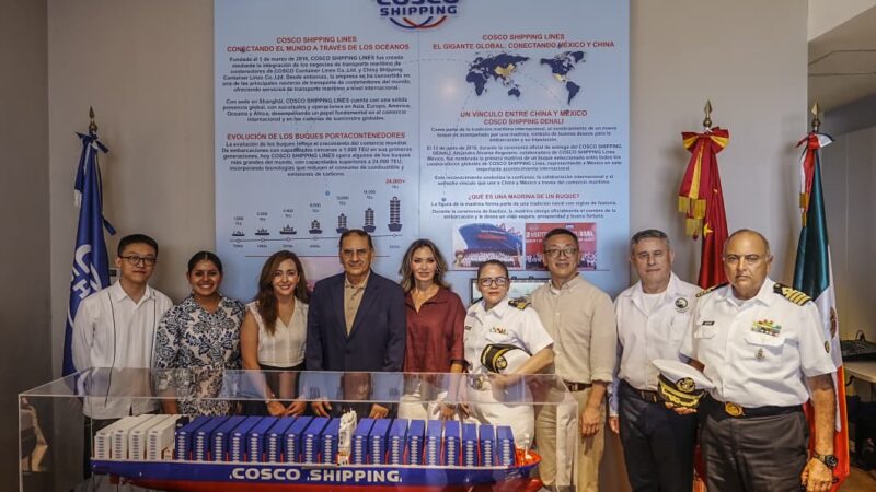 El Museo Casa del Marino se fortalece con histórica donación de la naviera COSCO Shipping Lines