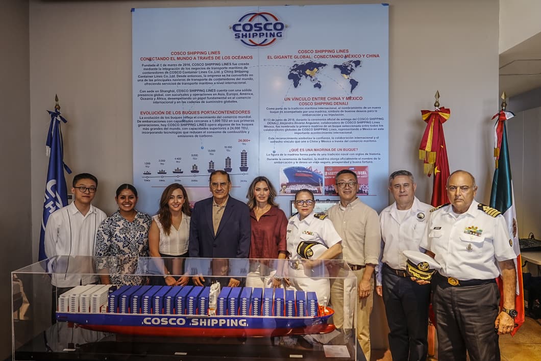 El Museo Casa del Marino se fortalece con histórica donación de la naviera COSCO Shipping Lines