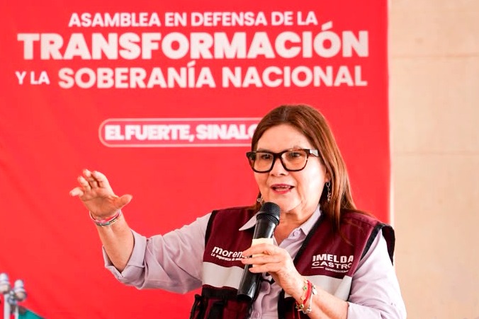 ”Quienes aspiran a coordinar distritos y municipios deben ser militantes que le aporten a la marca Morena”: Imelda Castro