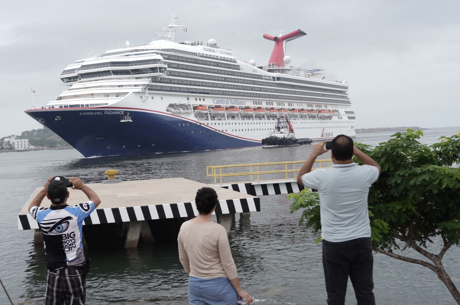 Llegó el Carnival Radiance con más de 4 mil visitantes a Mazatlán