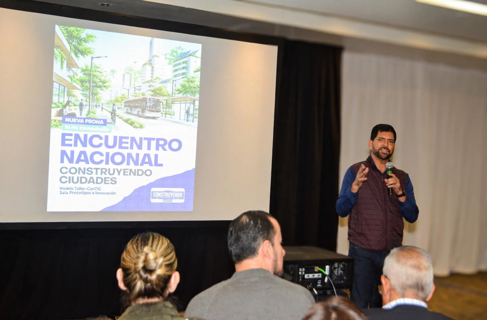 Participa Juan Carlos Patrón en Encuentro Nacional «Construyendo Ciudades» en CDMX