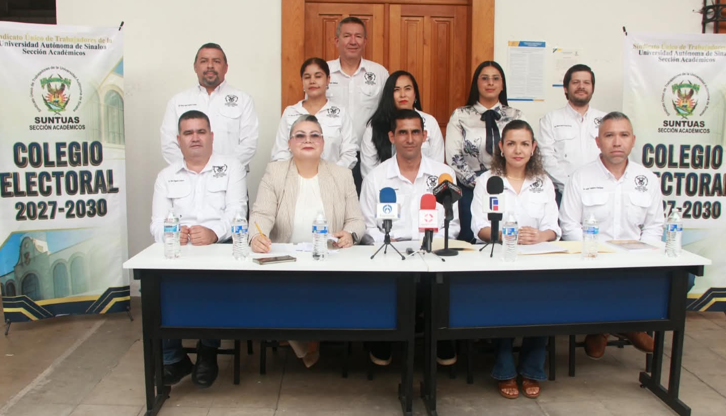 La Planilla «Poder Sindical» es la Única para la Renovación del Suntuas Academicos en la UAS