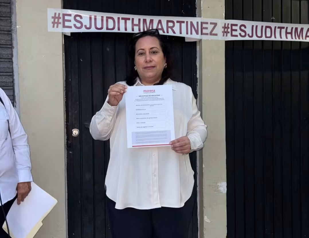 Se Registró Judith Martínez y se Convierte en Fuerte Aspirante