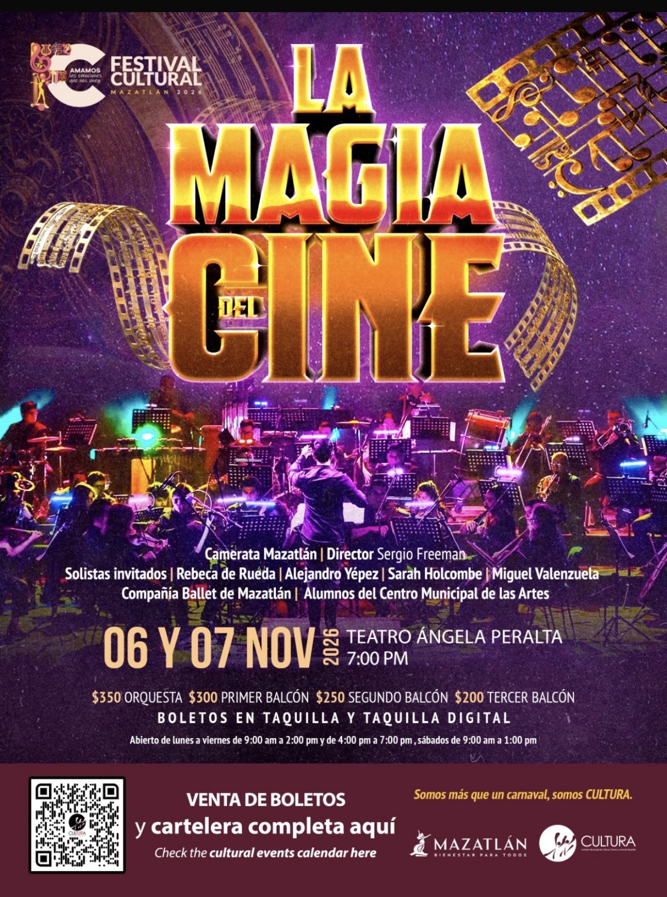 Atrévase a vivir  “La Magia en el Cine” un gran espectáculo escénico