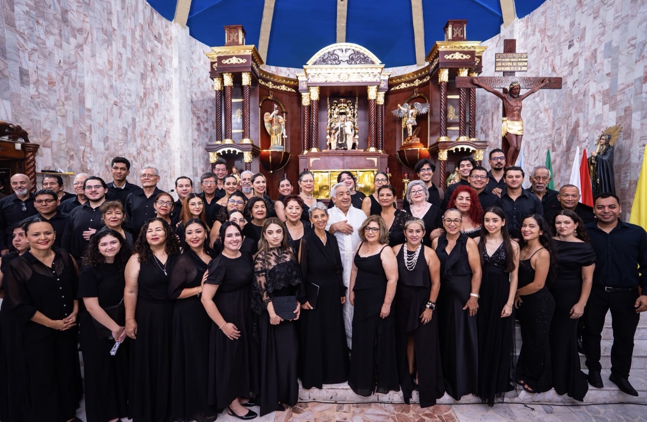 El Coro Ángela Peralta conmueve en la colonia Juárez con Concierto por la Paz en la Parroquia Nuestra Señora del Carmen