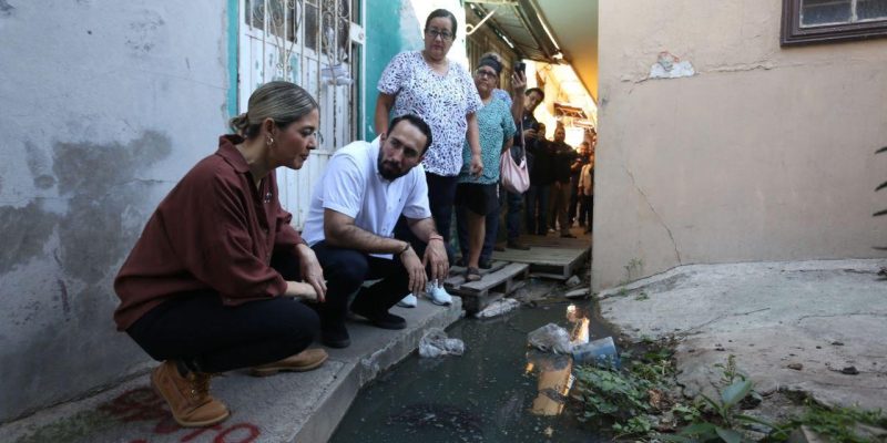 Terminará el Problema de Drenaje en el Callejón Ibarra del Centro de Mazatlán