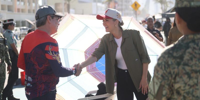 Estrella Palacios Supervisa Preparativos en el Malecón Previo al Primer Desfile