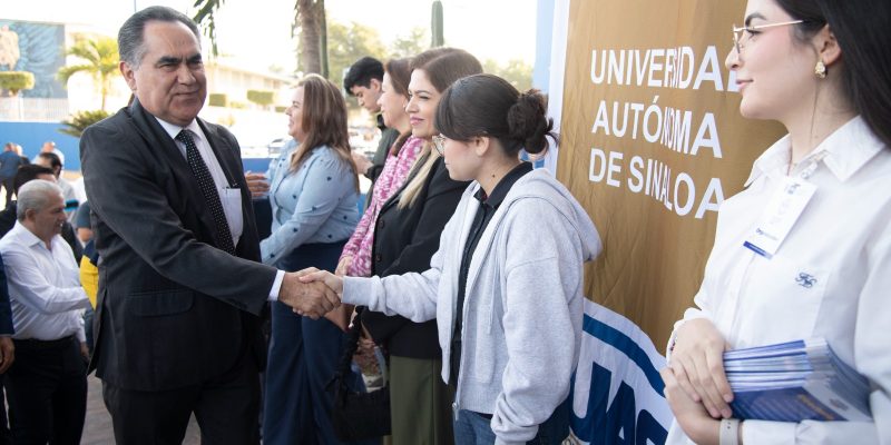 Pone en Marcha el Rector Madueña la XX Muestra Profesiográfica UAS 2026