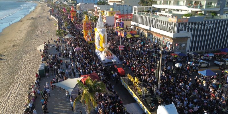 Asistieron más de un millón 340 mil personas al Carnaval y dejaron 1,582 millones de pesos
