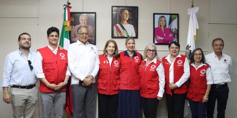 Respalda Estrella Palacios a Cruz Roja Mazatlán