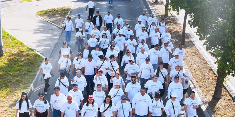 Más de 3 mil Estudiantes Sinaloenses en la Jornada Nacional por la Paz y Contra las Adicciones