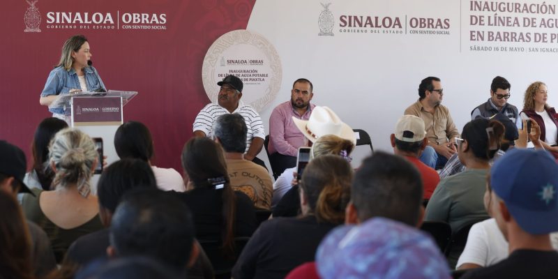 La Gobernadora de Sinaloa Yeraldine Bonilla Regresa a su Tierra
