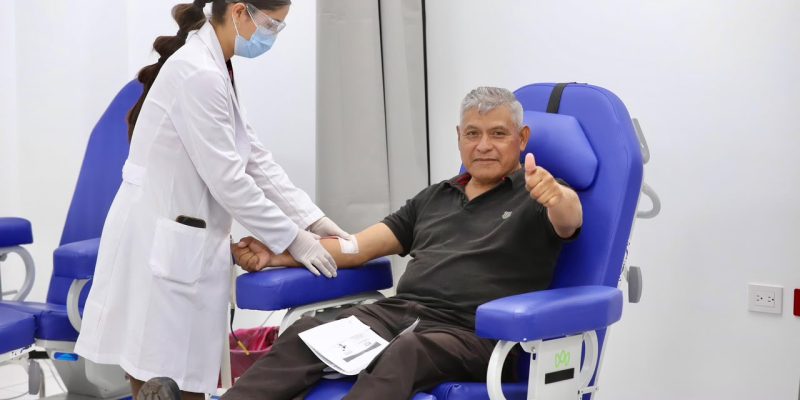 Reconocen a 20 Donadores de Sangre Voluntarios