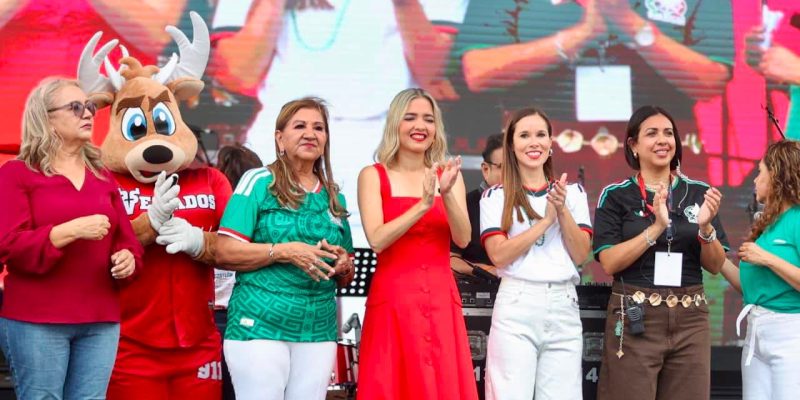 Asiste Estrella Palacios a la Inauguración de “Mazatlán, la Fiesta del Mundial”