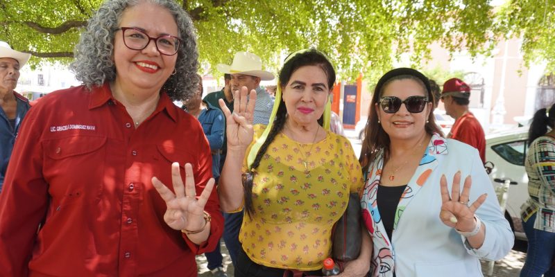 Graciela Domínguez Convoca en San Ignacio a Fortalecer la Soberanía.