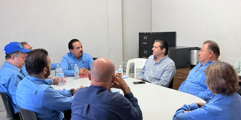 Directiva de Camioneros Recibe a Mario Zamora en Mazatlán