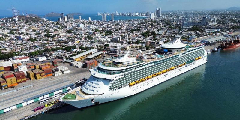 Llegó a Mazatlán el Primer Crucero de Julio, Trae más de 3 mil 800 turistas