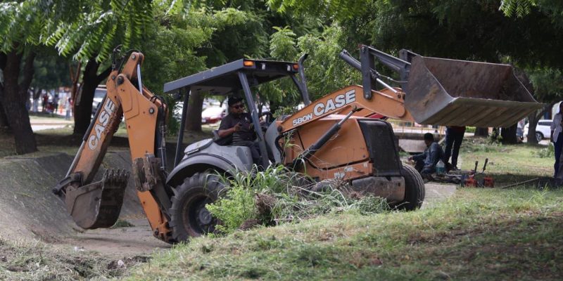 Un avance de 53 por Ciento llevan los Trabajos del canal pluvial de Real Pacífico