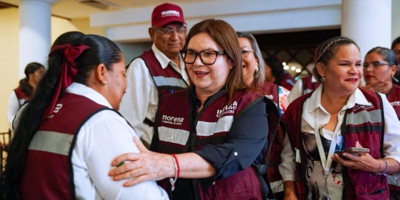 Llama Imelda Castro a morenistas a seguir manteniendo la confianza y el respaldo ciudadano