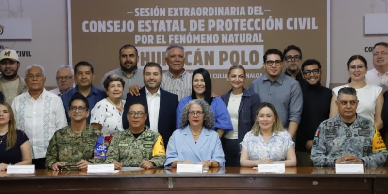 Sinaloa Preparado para Posibles Contingencias del «Huracán Polo»
