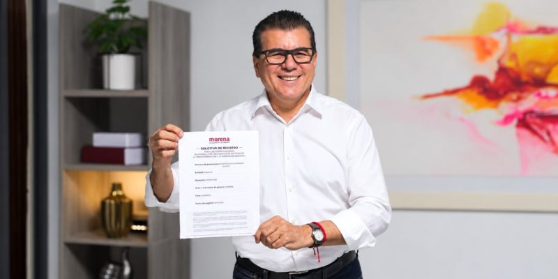 Anuncia Edgar González su Registro ante Morena