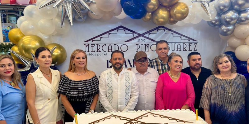 Celebra el Mercado Municipal José María Pino Suárez 127 años de su fundación